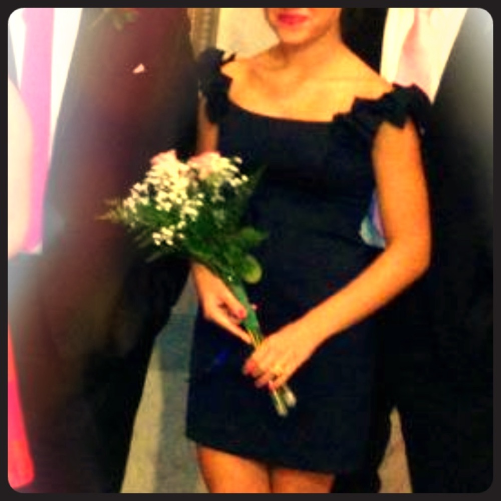 Amy Matto- Navy Dress